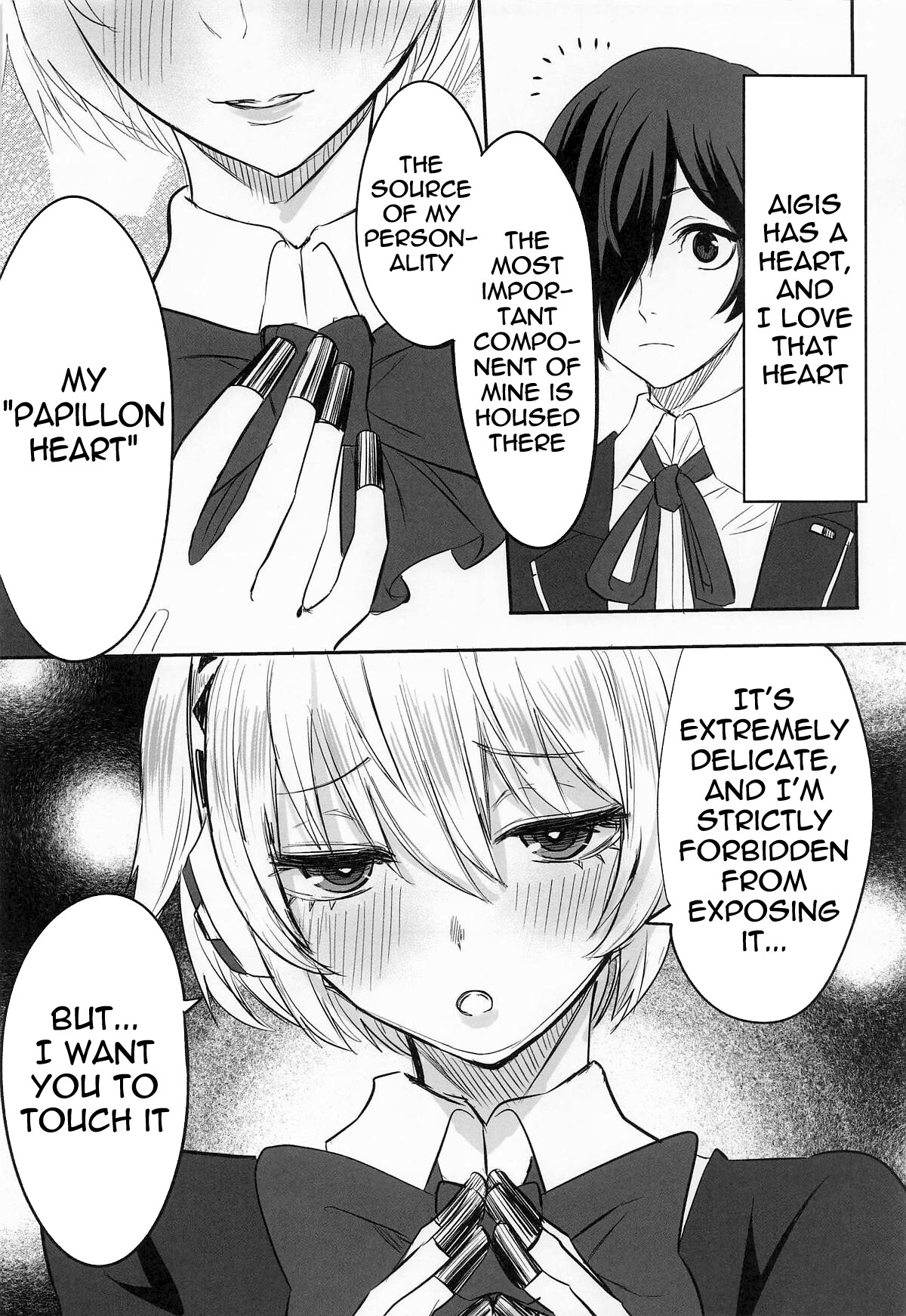 Hentai Manga Comic-Touching her papillon heart-Read-3